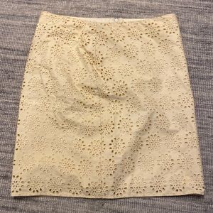Off white skirt, size 8